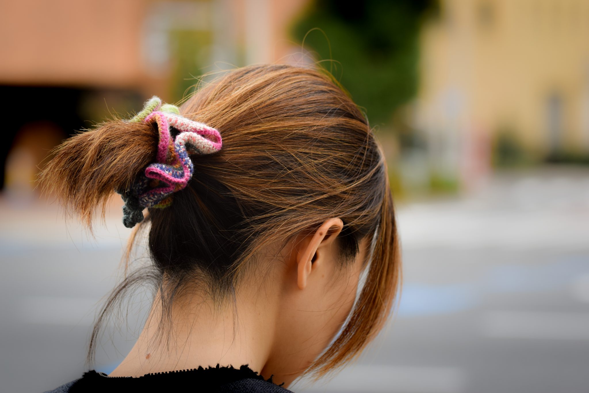 5 Ways To Wear A Scrunchie, Hair Tutorial
